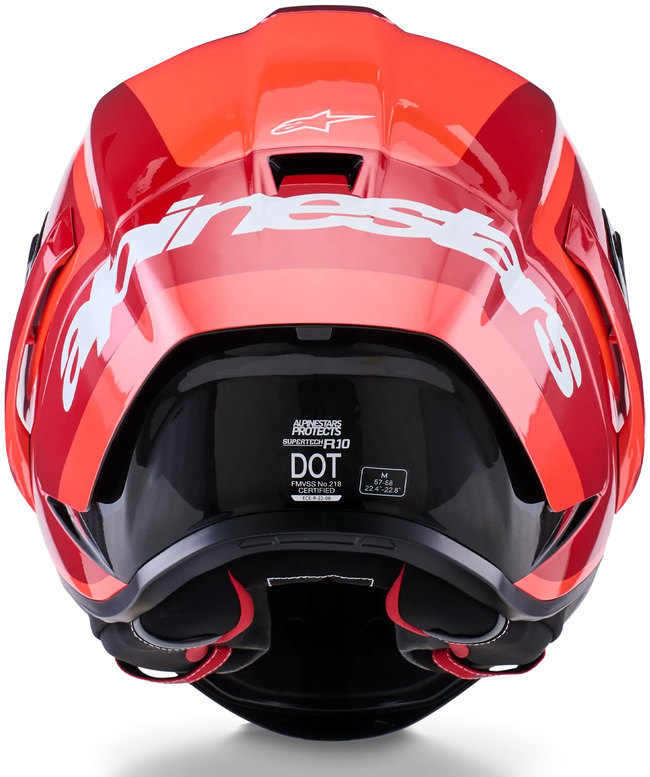 ALPINESTARS Supertech SR10 Arius Full Face Helmet - Black/White/Red