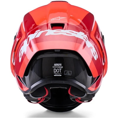 Alpinestars Alpinestars Supertech R10 Arius Full Face Helmet - Black/White/Red