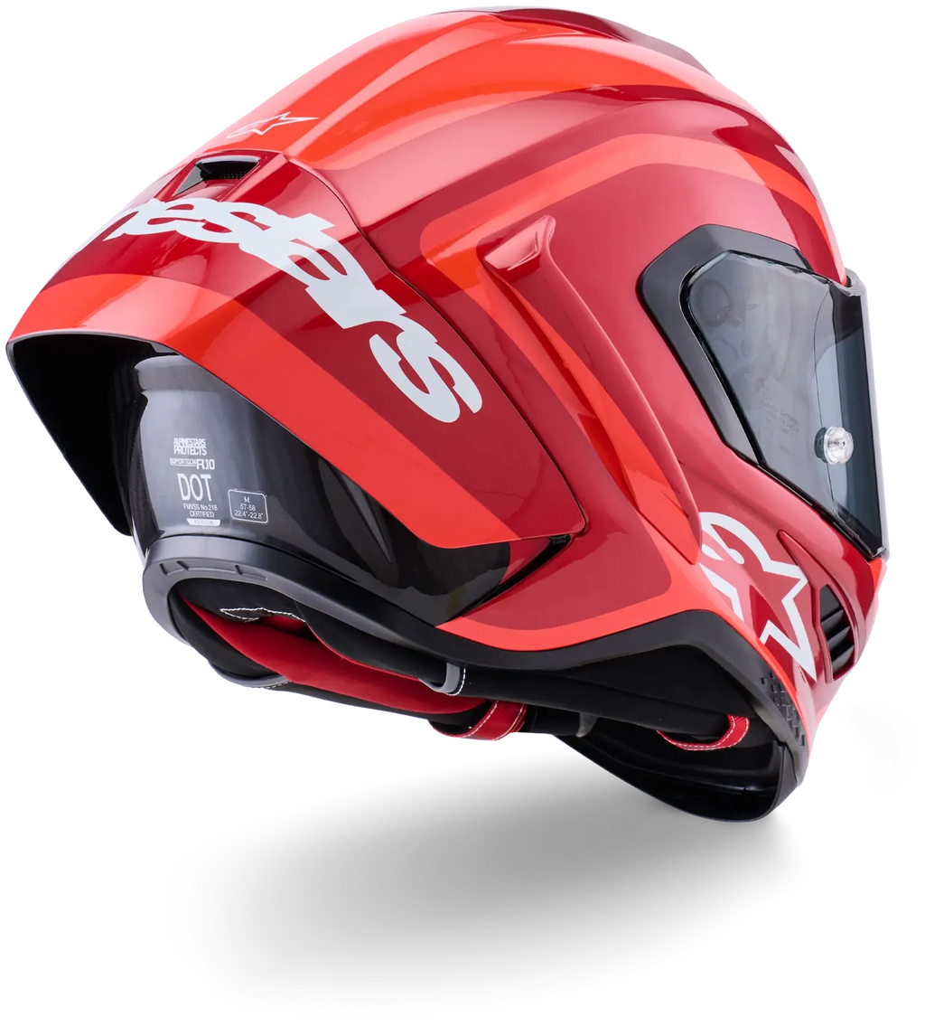 ALPINESTARS Supertech SR10 Arius Full Face Helmet - Black/White/Red