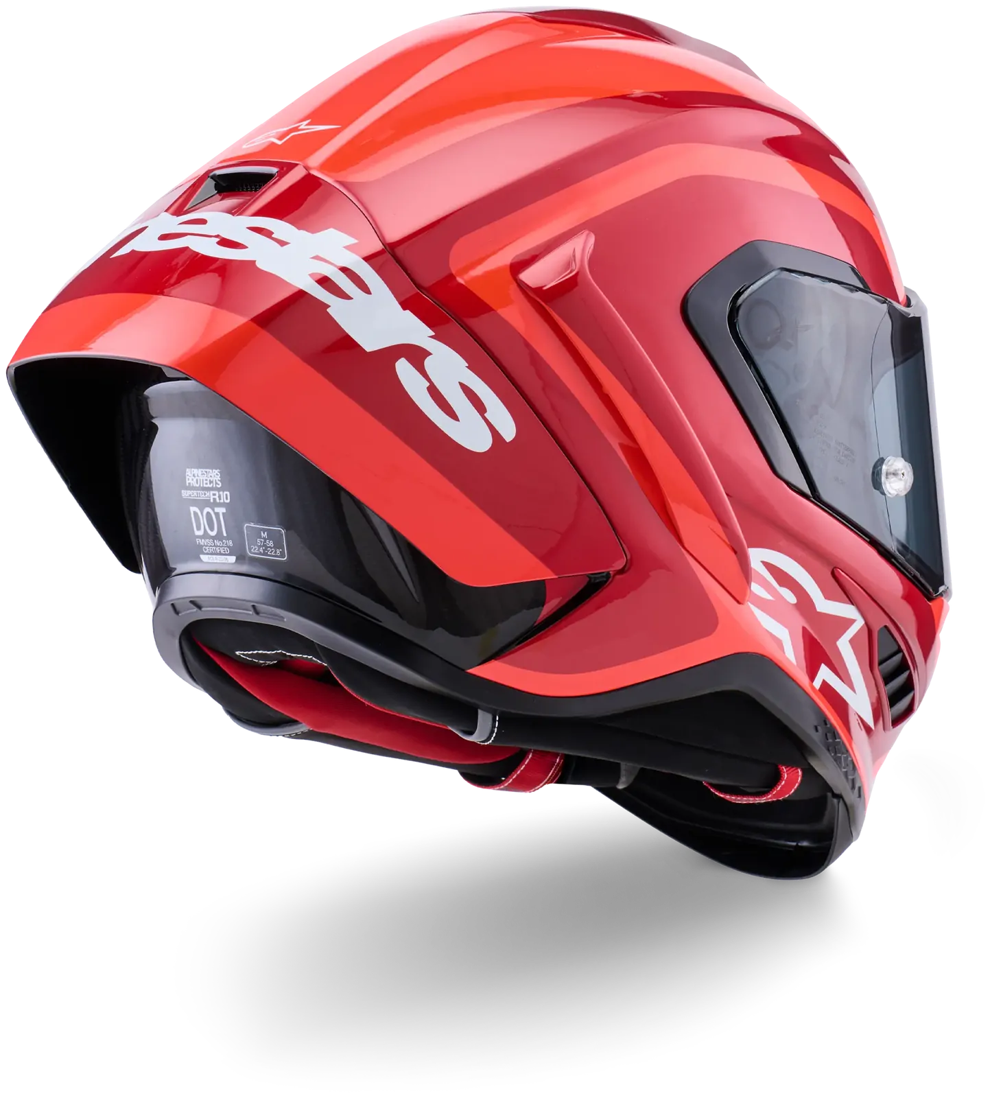 ALPINESTARS Supertech SR10 Arius Full Face Helmet - Black/White/Red