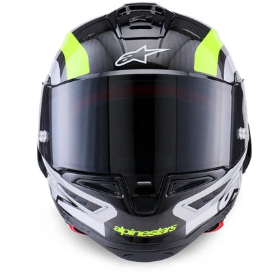 Alpinestars Alpinestars Supertech R10 Arius Full Face Helmet - Black/Silver/Yellow