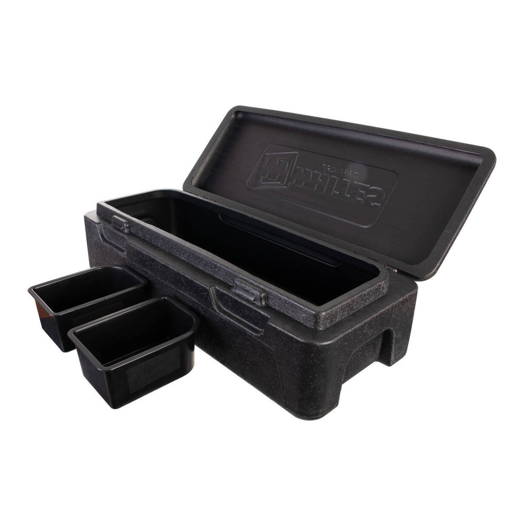 WHITES ATV CARGO BOX 55L BLK/BLK