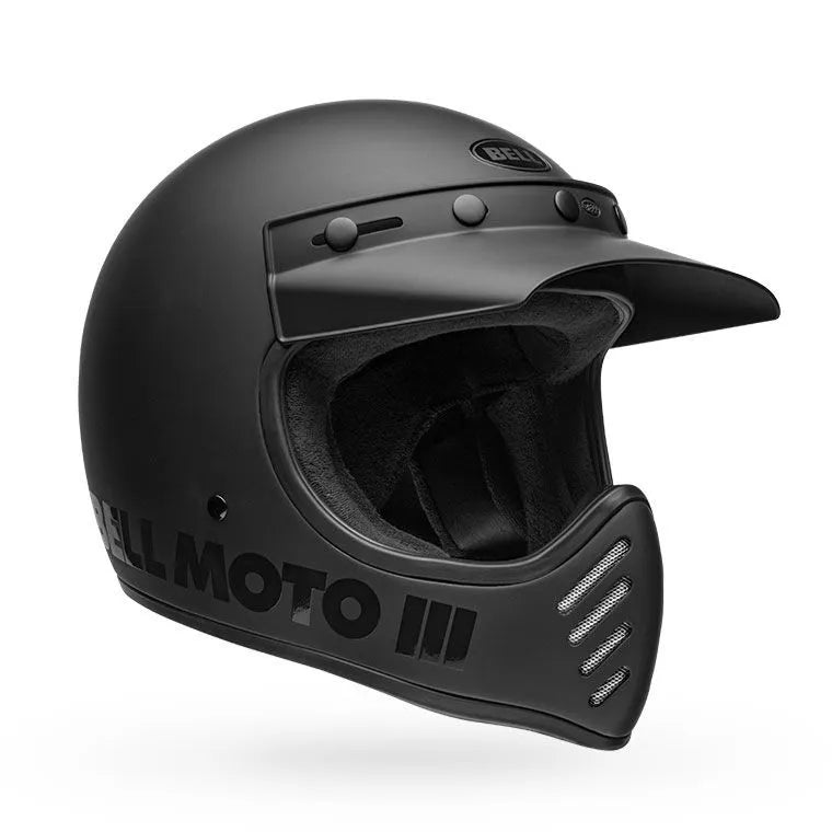 BELL MOTO-3 - Matte Black