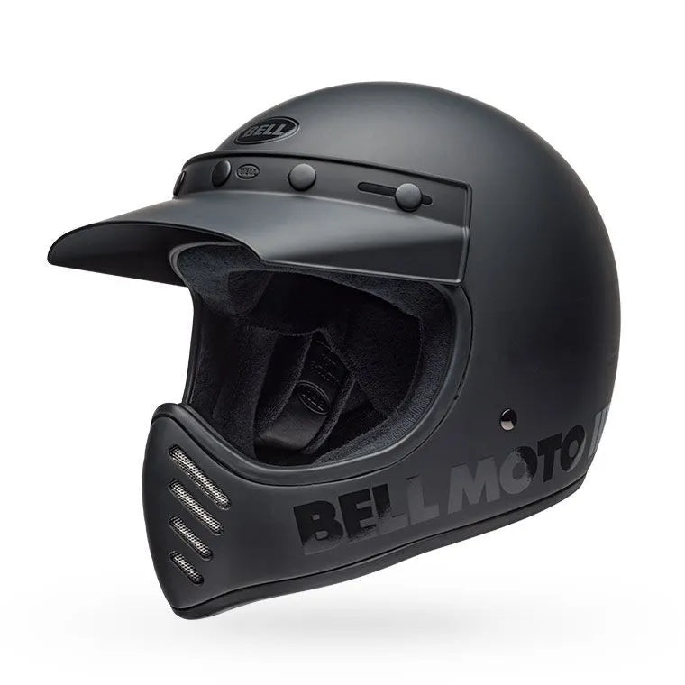 BELL MOTO-3 - Matte Black
