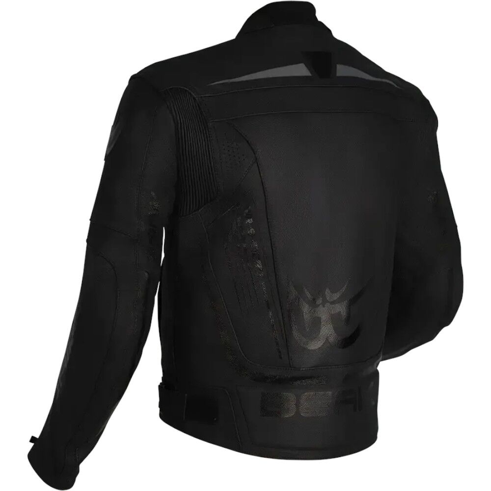 Berik Strada Black Leather Jacket