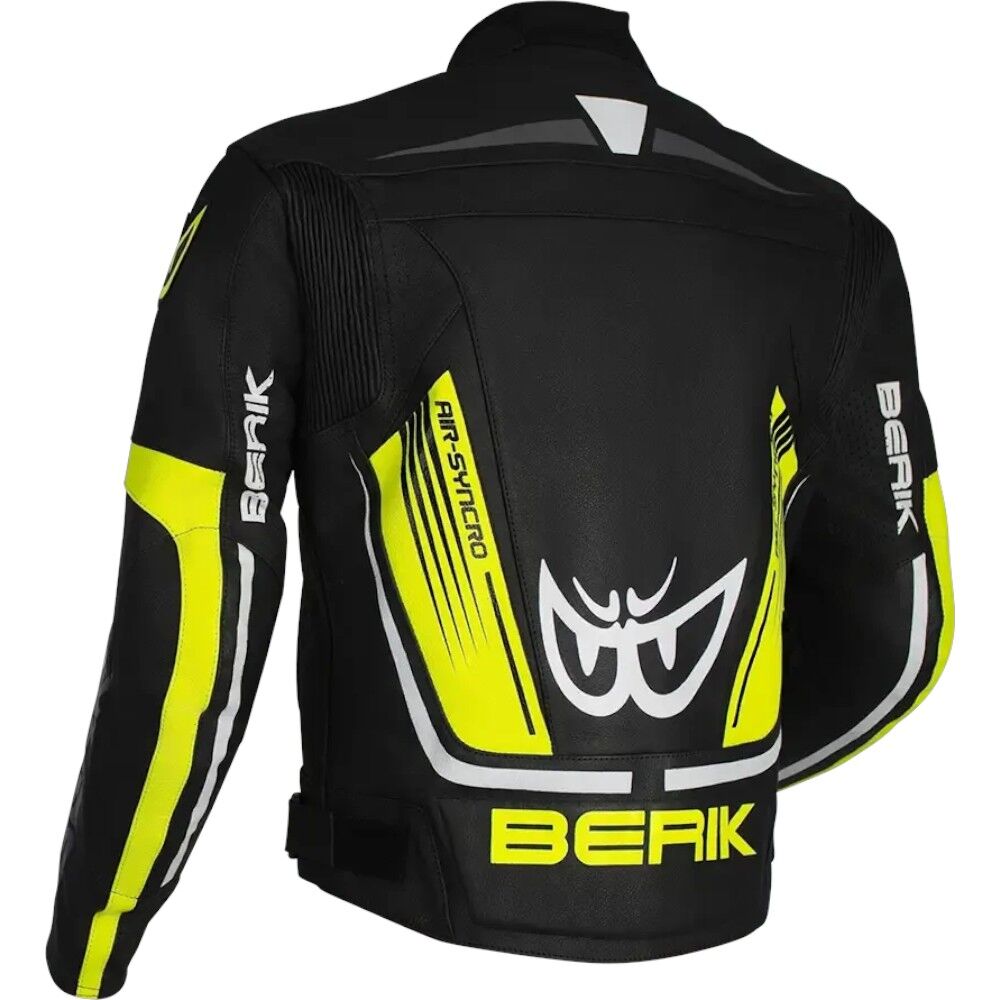 BERIK - STRADA - Leather Blk/Hi Vis