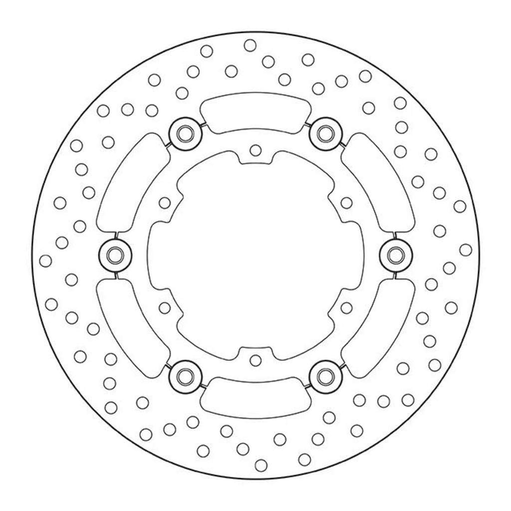 Brembo Prime Brake Disc Serie Oro Rear 78B40833