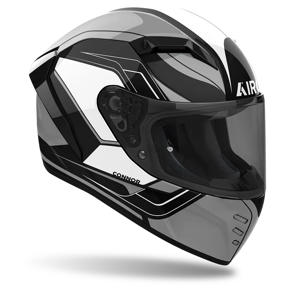 AIROH CONNOR "DUNK" BLACK GLOSS