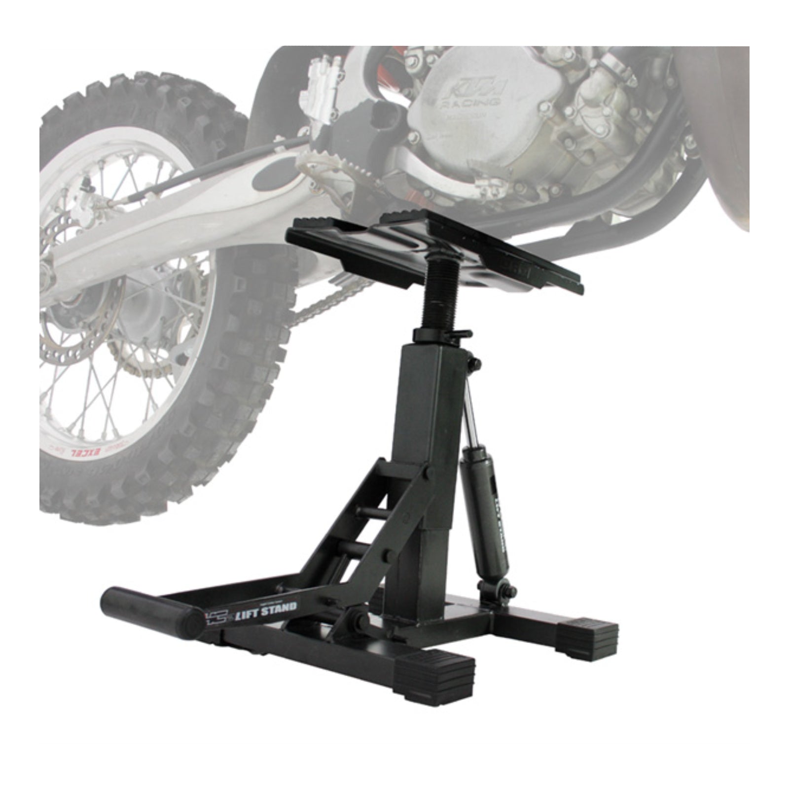 DRC HC2 Twin Arm Lift Stand with Damper - Black / Red