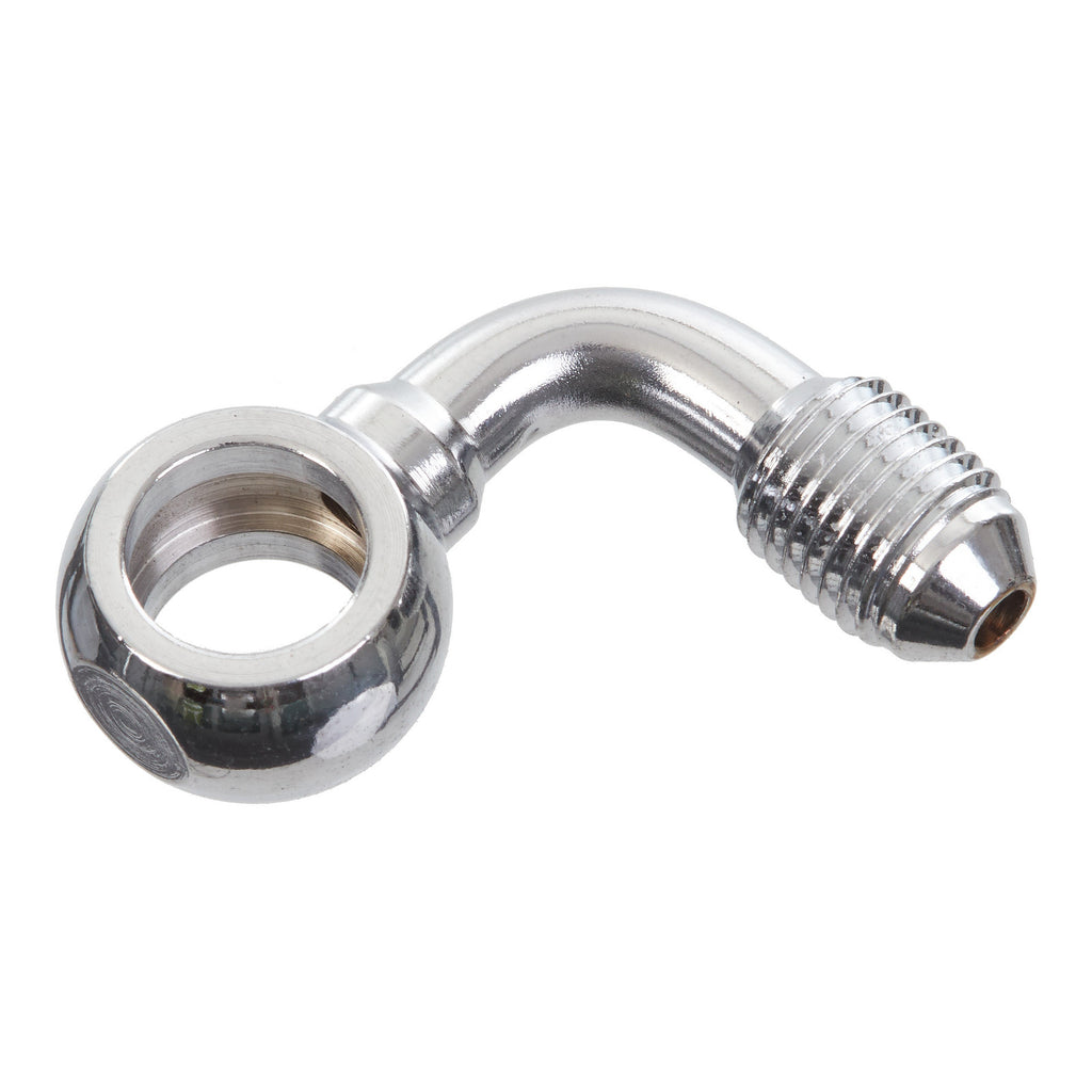 Whites Brake - 10mm Banjo - 90°@90 Chrome Steel