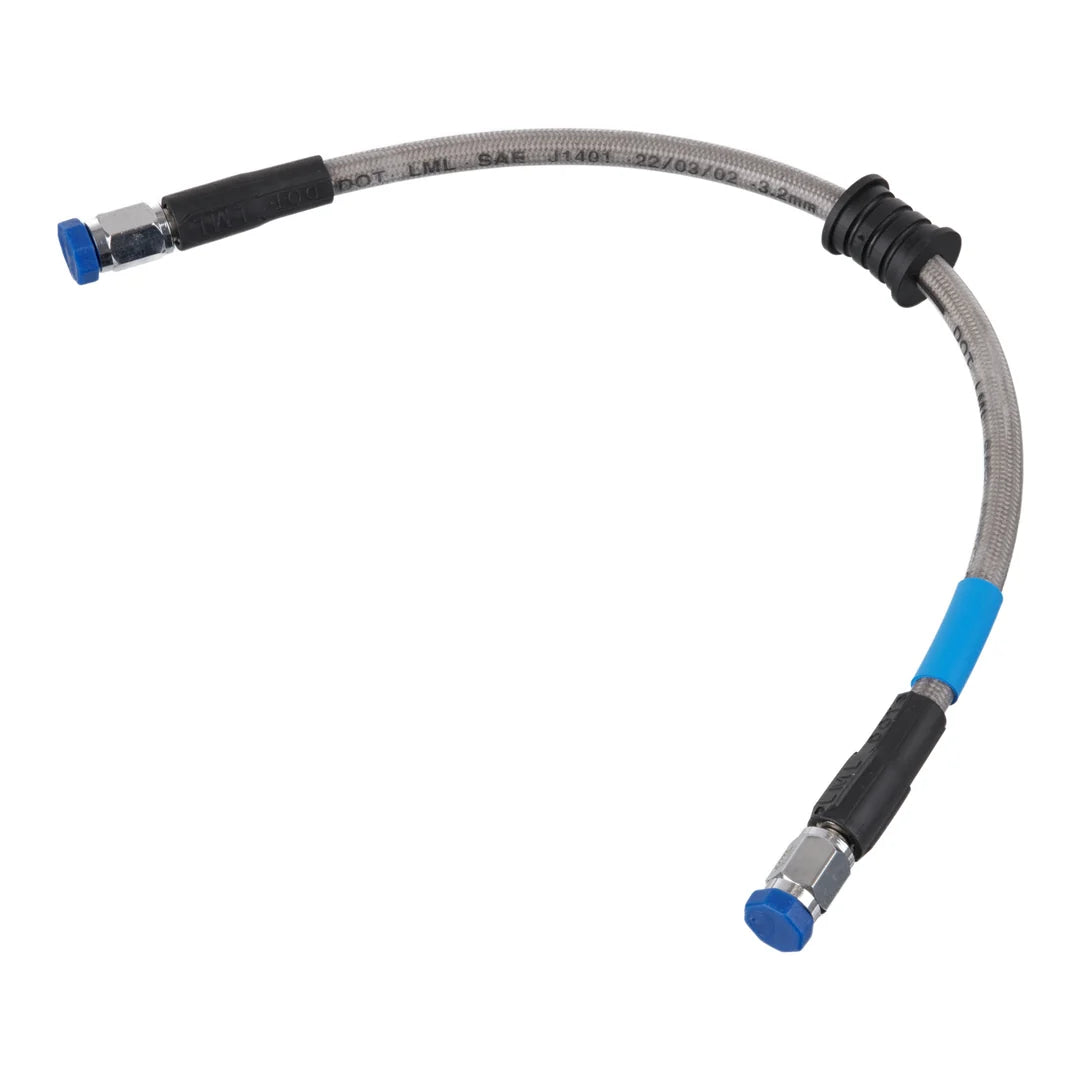 WMP Premade Brake Line - 300mm - (Chrome)