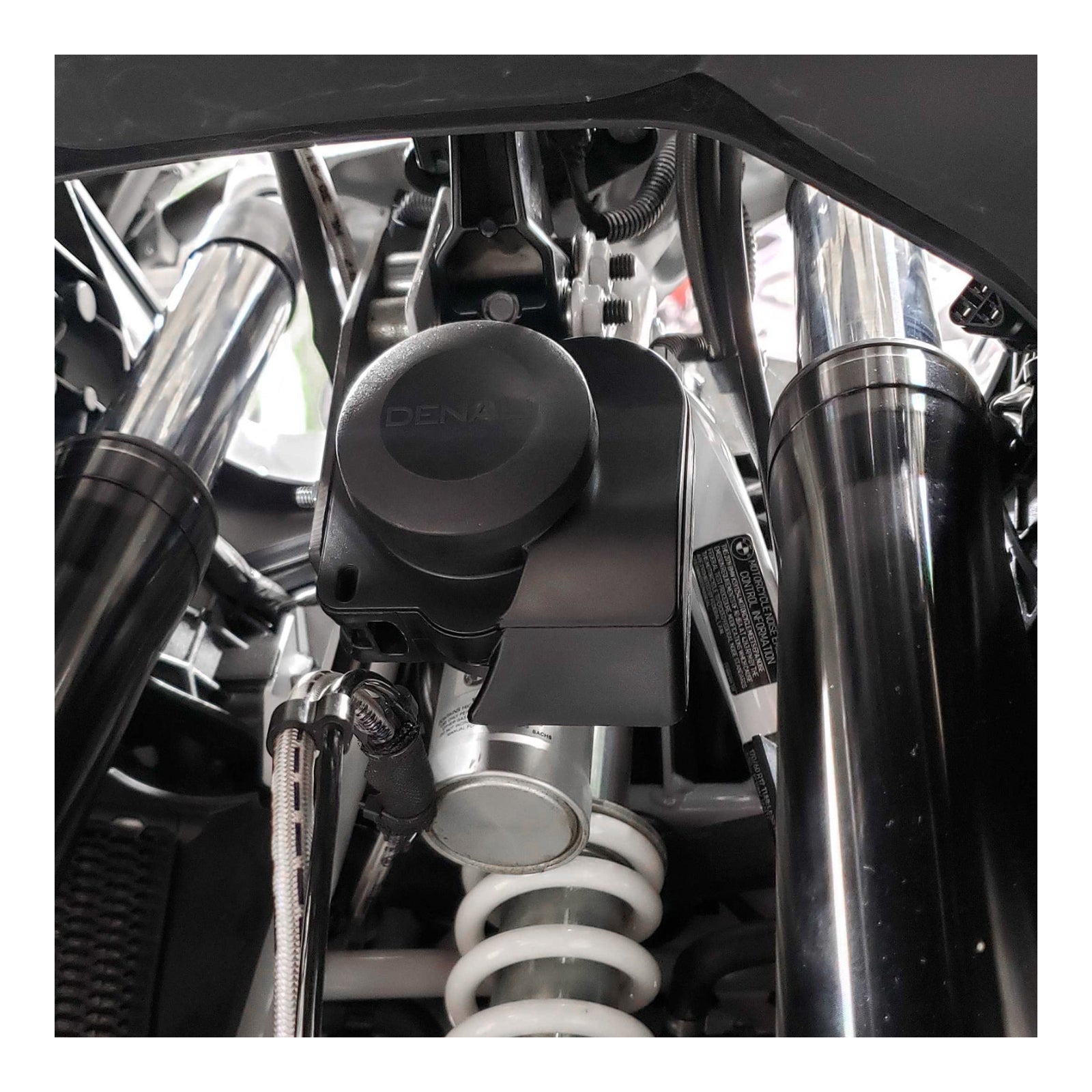 Denali Compact Horn Mount Bracket - BMW R1250 GS & GSA '21+