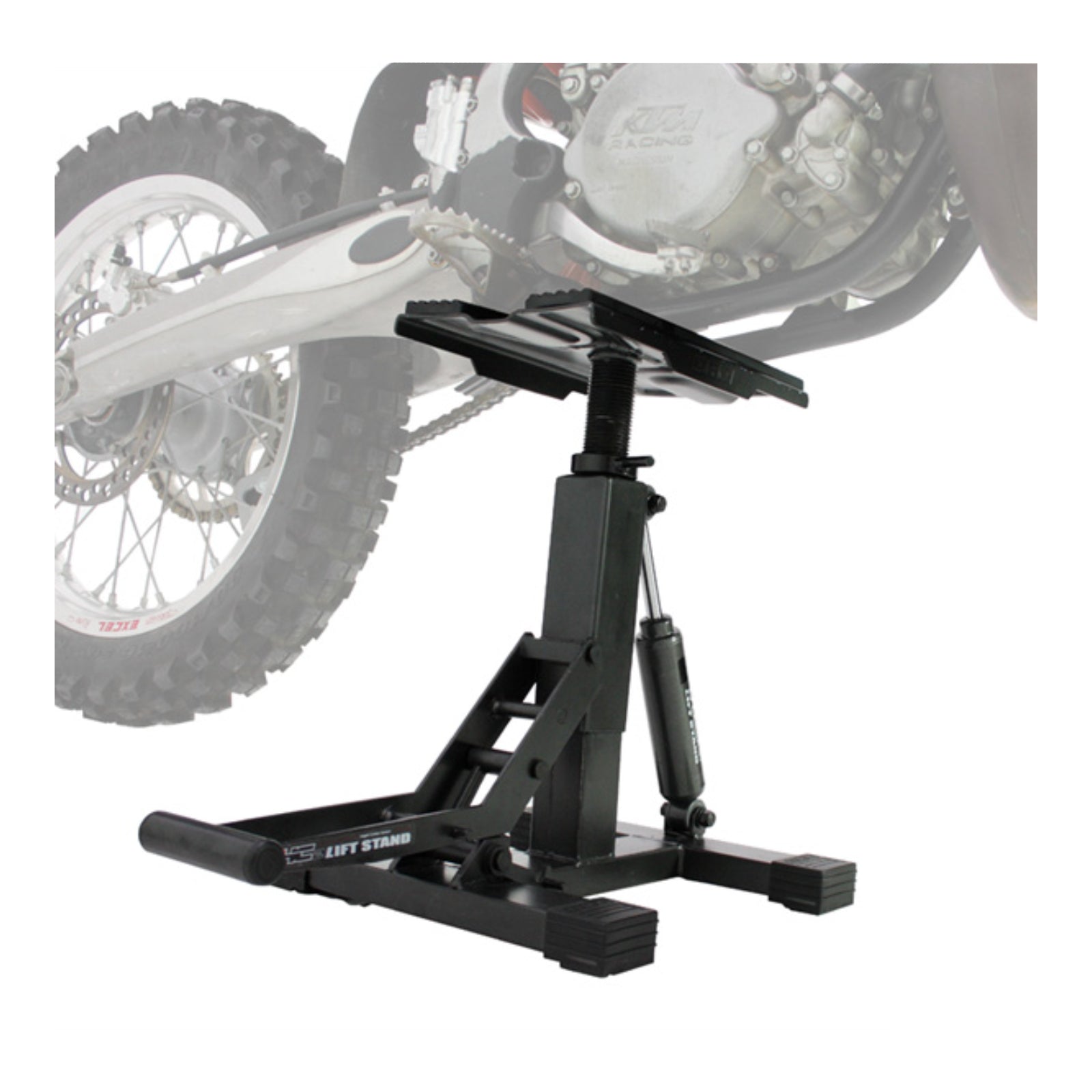 DRC HC2 Twin Arm Lift Stand with Damper - Black / Red