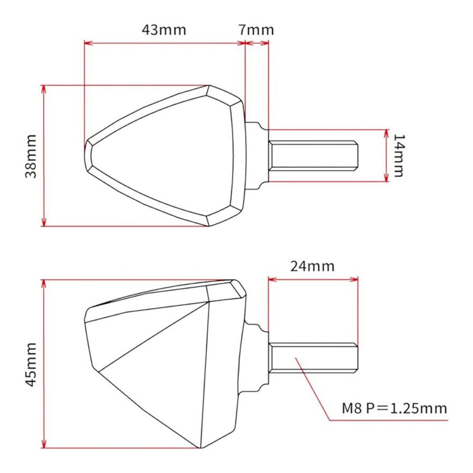 DRC 601 LED Flasher 12V - Orange (2 Pack)