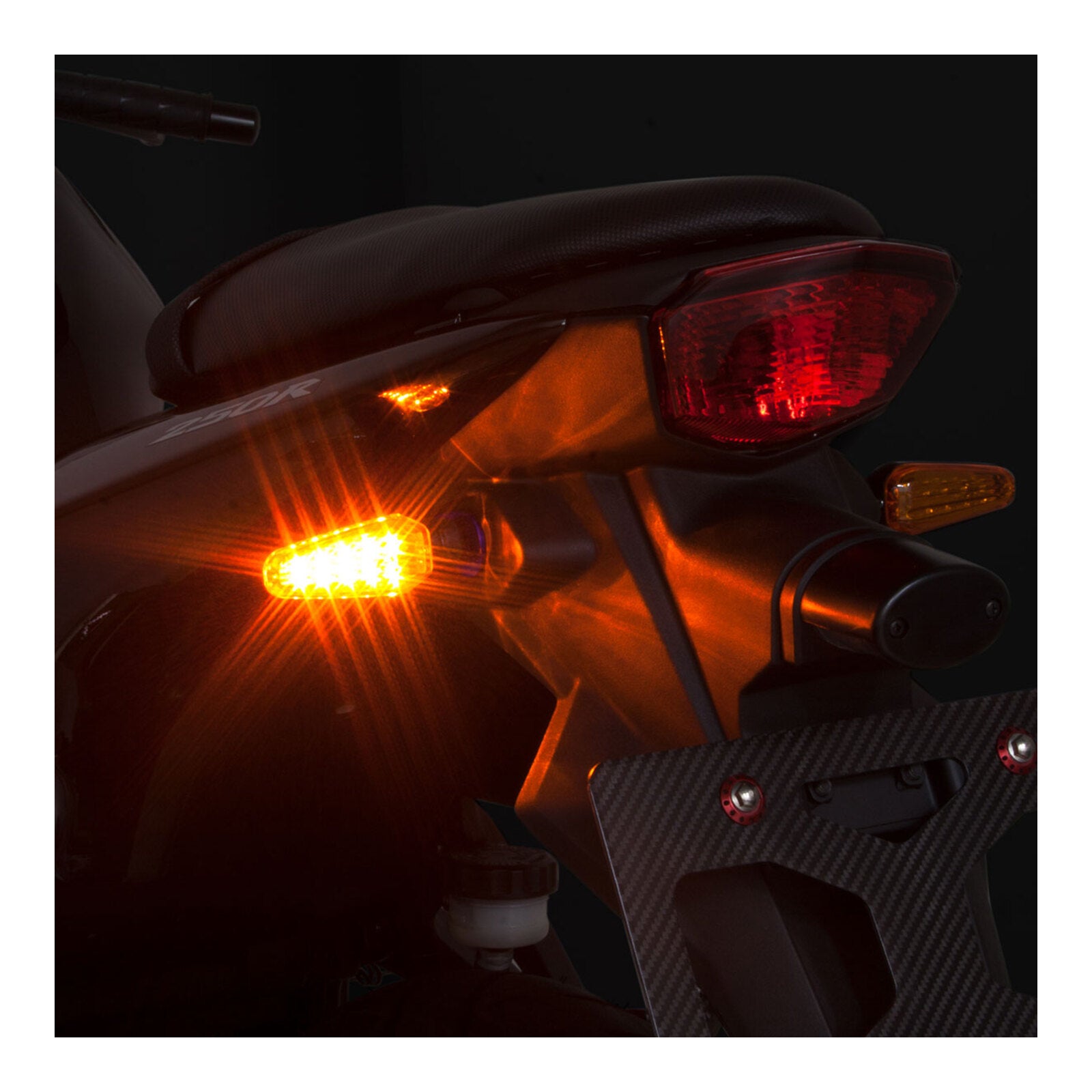 DRC 602 LED Flasher 12V (2 Pack) - Orange