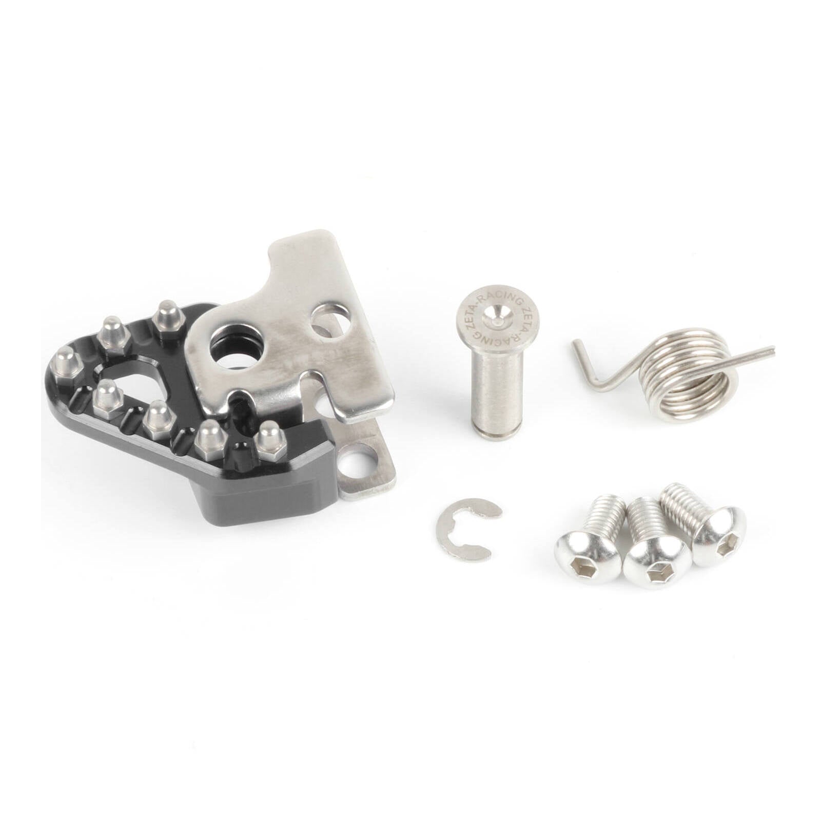 Zeta Trigger Brake Pedal Replacement Tip Set - Black