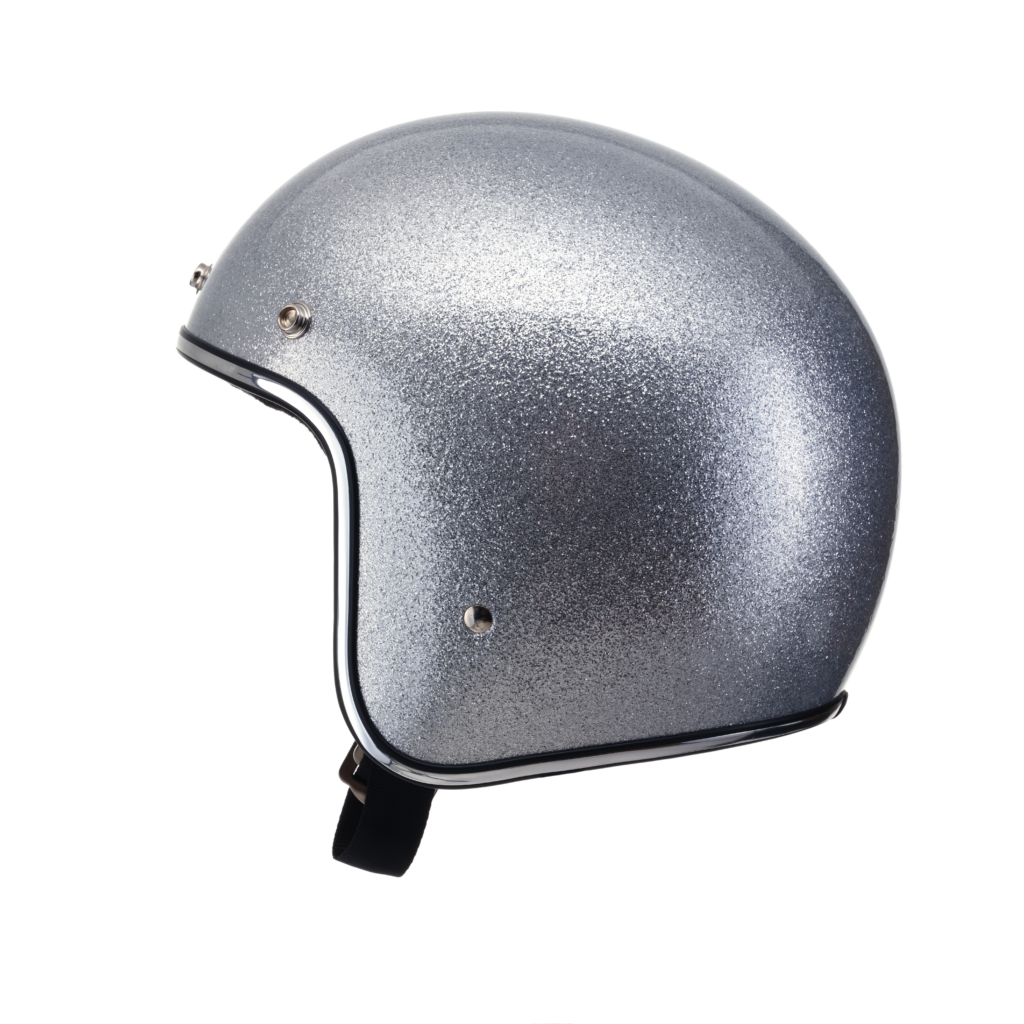 Eldorado XMD Astro Silver Motorcycle Helmet