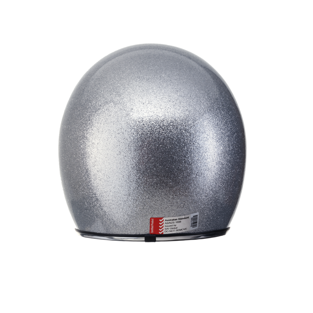 Eldorado XMD Astro Silver Motorcycle Helmet