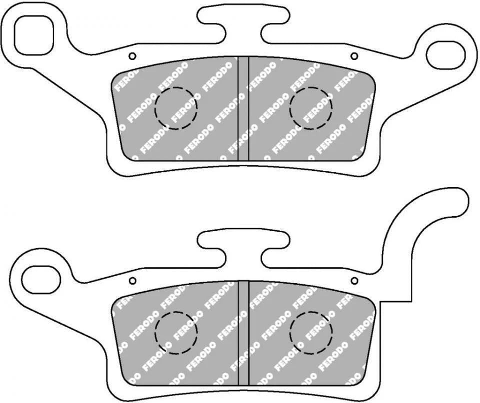 BRAKE PADS FRONT FERODO FDB2264EF YAMAHA BWS