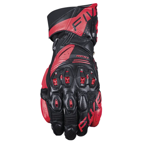 GLOVE FIVE 'RFX-1 EVO' BLACK/RED