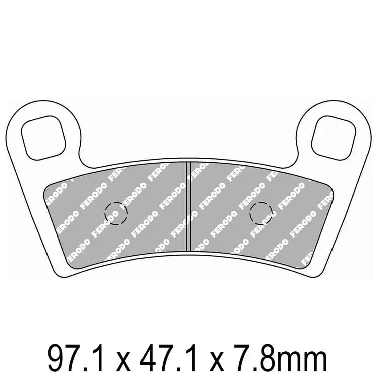 FERODO Brake Disc Pad Set FDB2302SG
