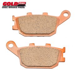 BRAKE PADS REAR GOLDFREN 021 S3 YAMAHA MT / R6 / FZ6 / FZ1 /  HONDA CBR