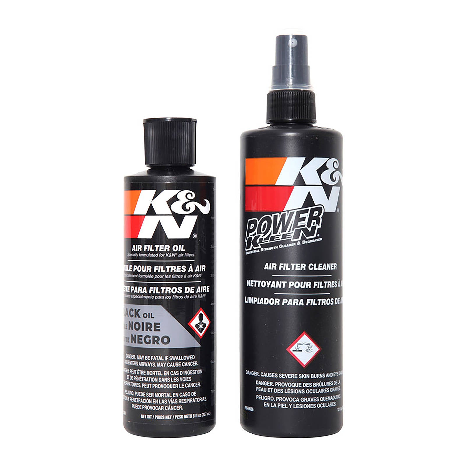 K&N Recharger Kit – Squeeze Oil Black K99-5050BK