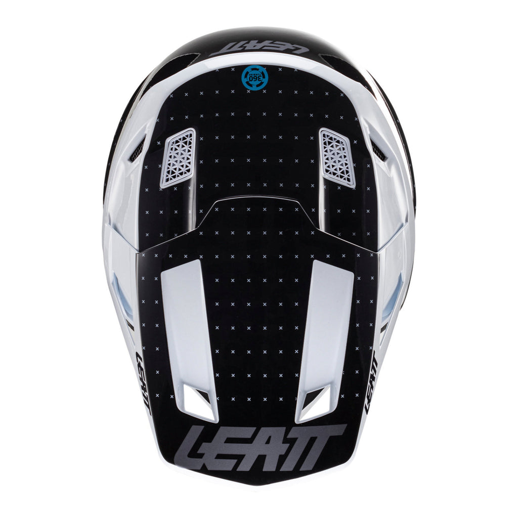 Leatt 2024 8.5 Helmet Kit - Black / White