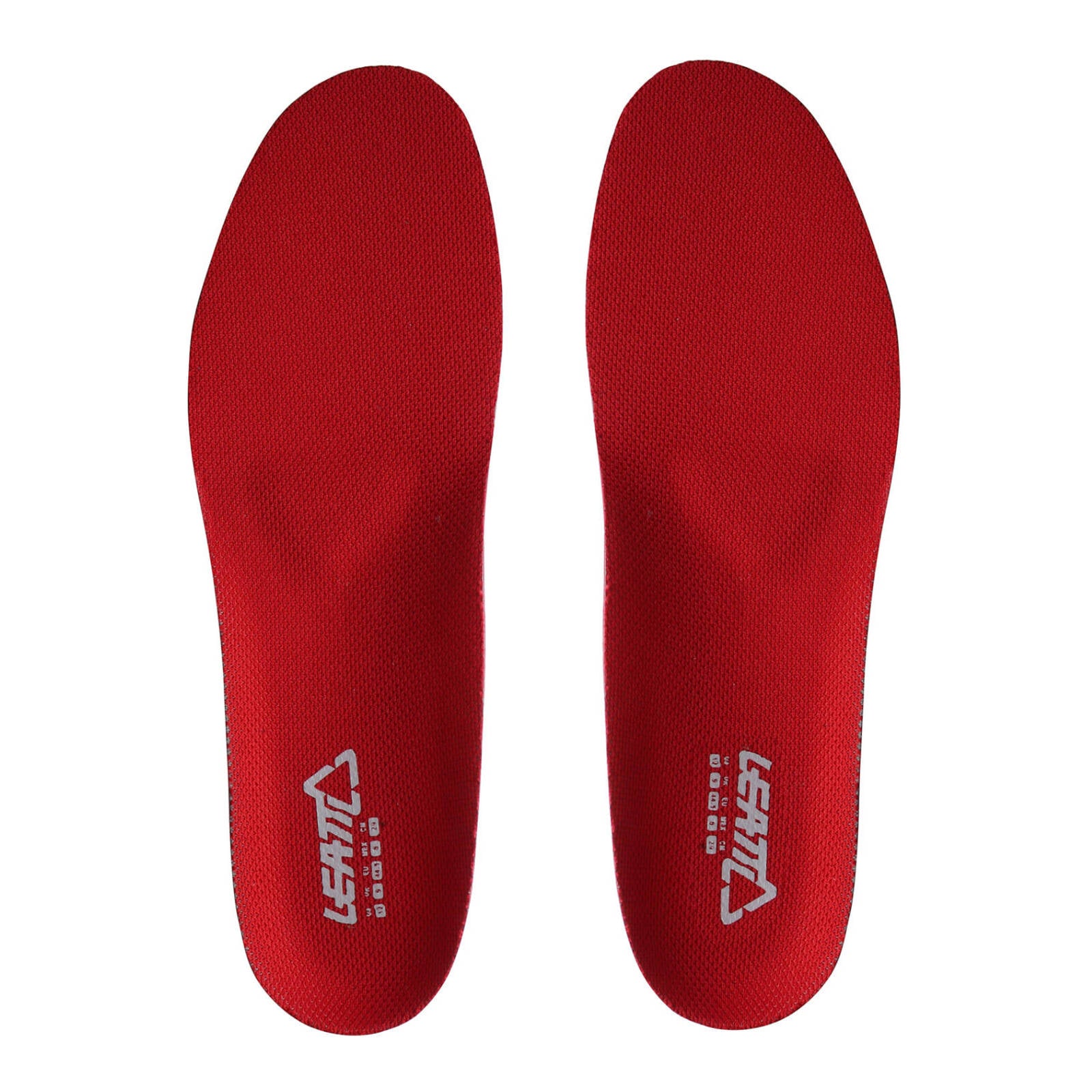 Leatt 4.5/5.5 Footbed - Red [Pair]