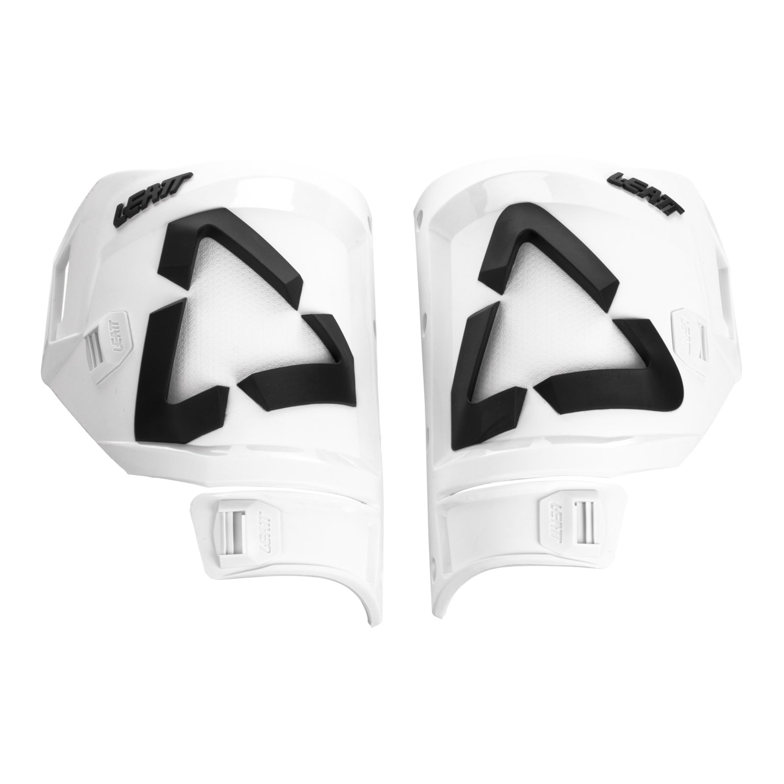 Leatt 5.5 Shin Plate Kit (Pair) - White / Black
