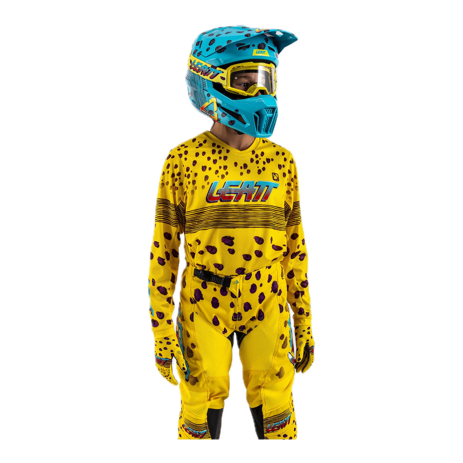 Leatt 2025 3.5 Junior Ride Kit - Cheetah