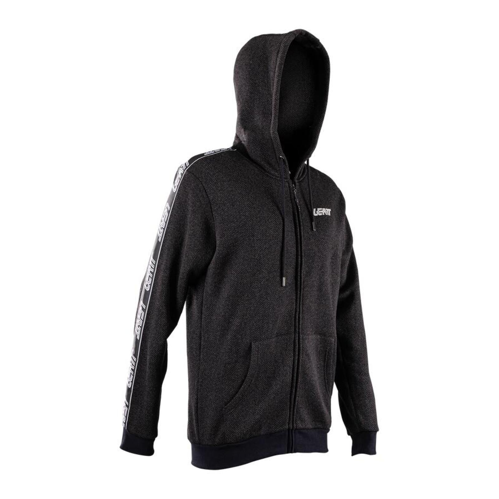 Leatt Tech Zip Hoodie - Black