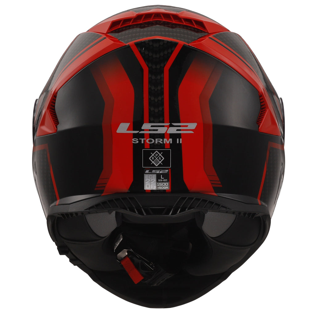 HELMET LS2 FF800 TRACKER BLACK RED