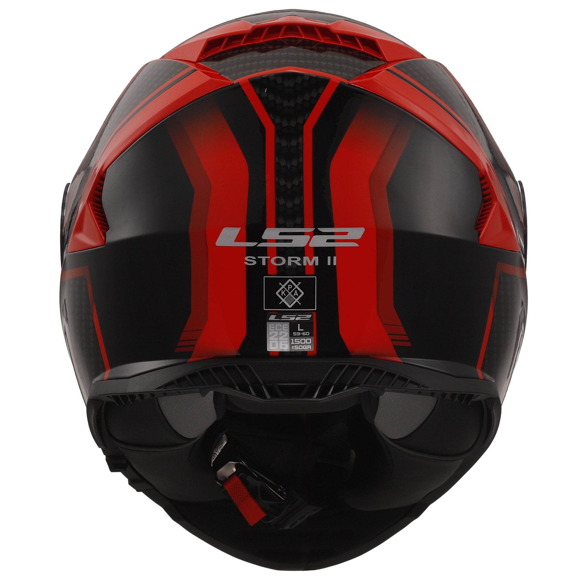 HELMET LS2 FF800 TRACKER BLACK RED