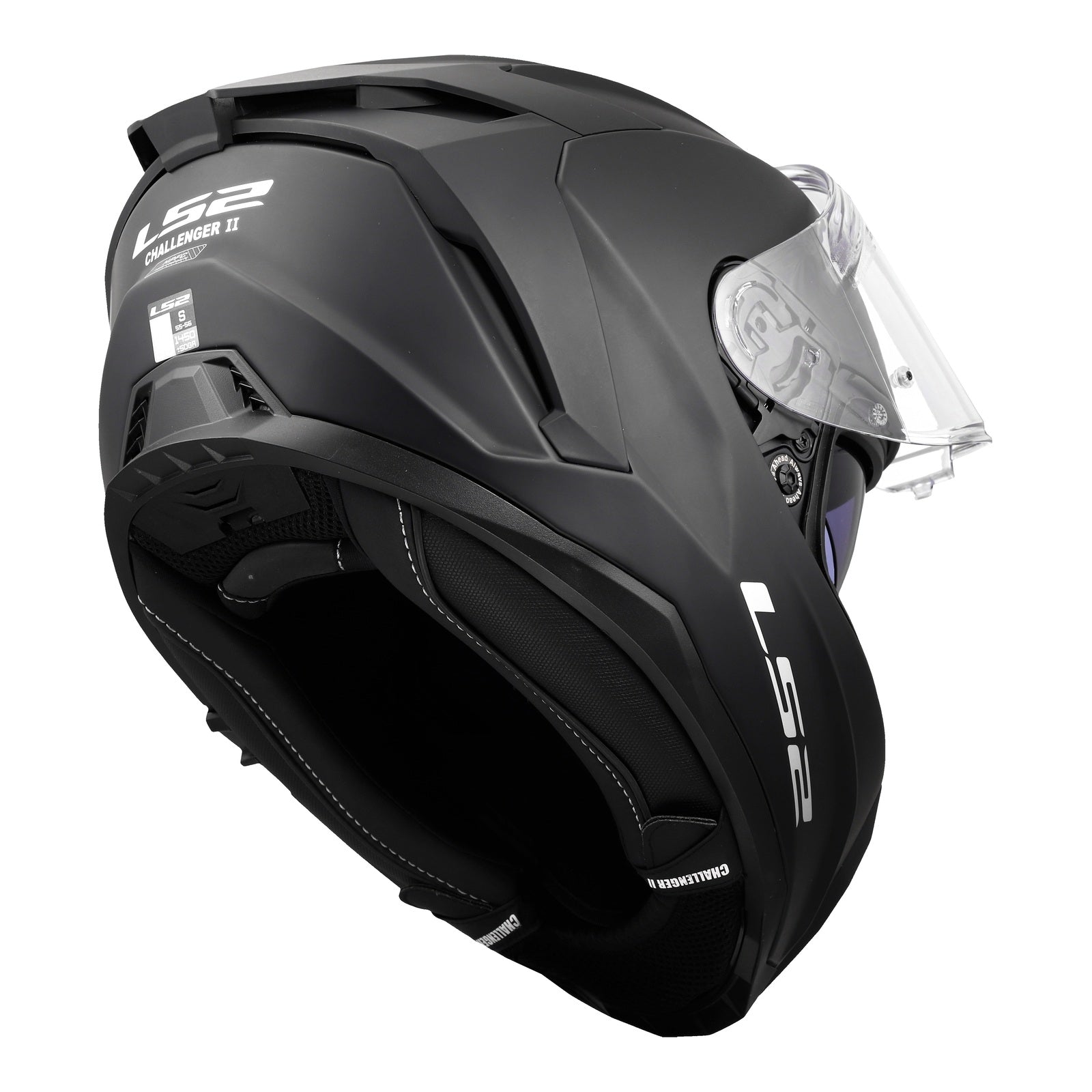 LS2 FF817 Challenger II Solid Helmet - Matte Black