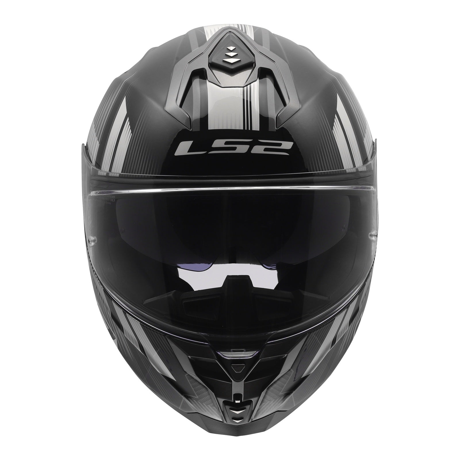 LS2 FF817 Challenger II Nitro Helmet - Black / Grey