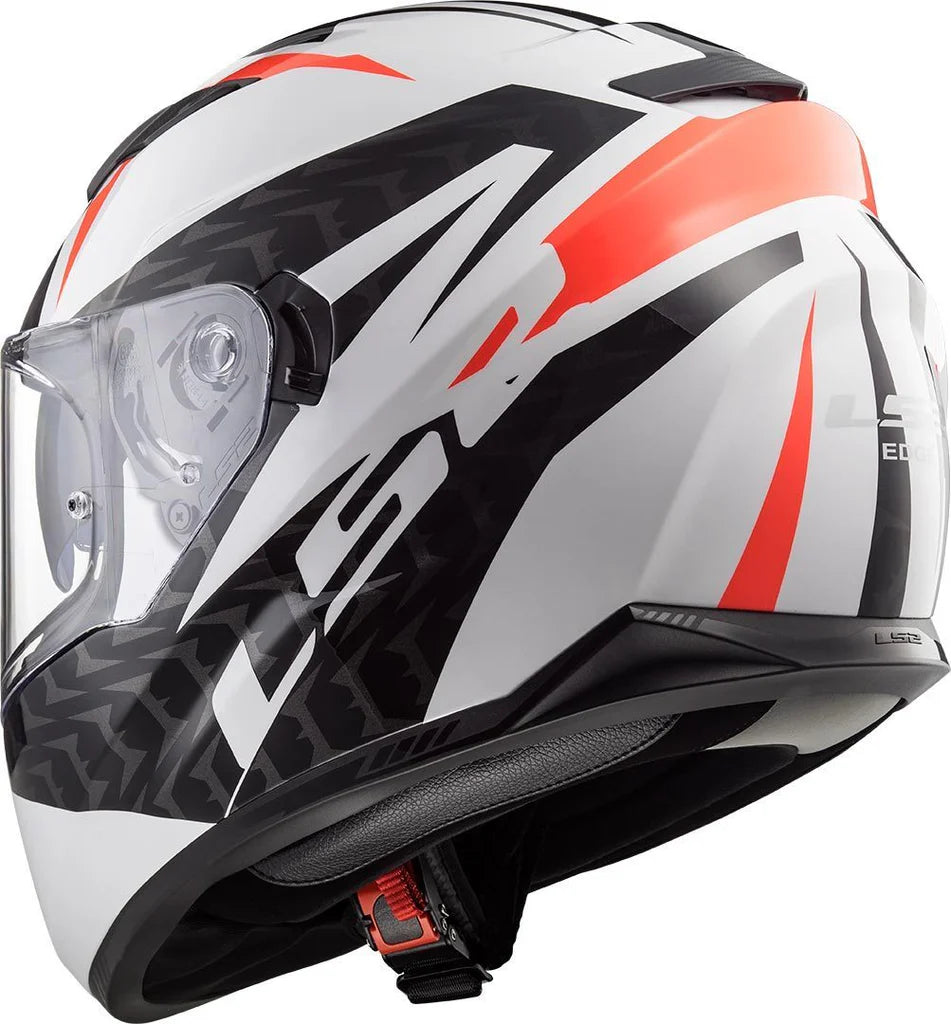 HELMET LS2 FF320 STREAM EVO COMMANDER WHT/BLK/RED