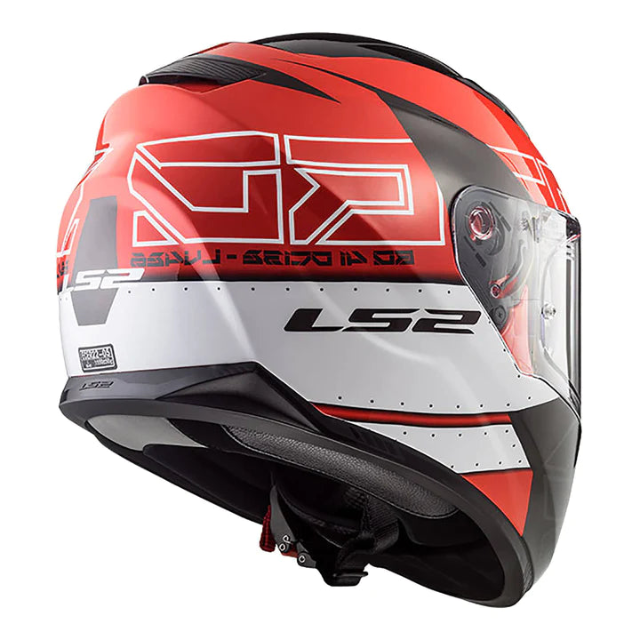 HELMET LS2 FF320 STREAM EVO KUB BLK/RED