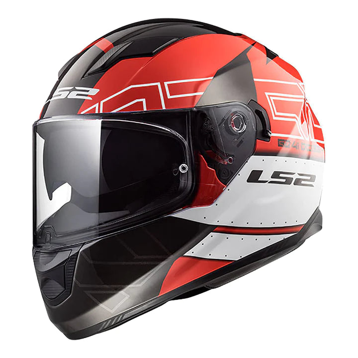 HELMET LS2 FF320 STREAM EVO KUB BLK/RED