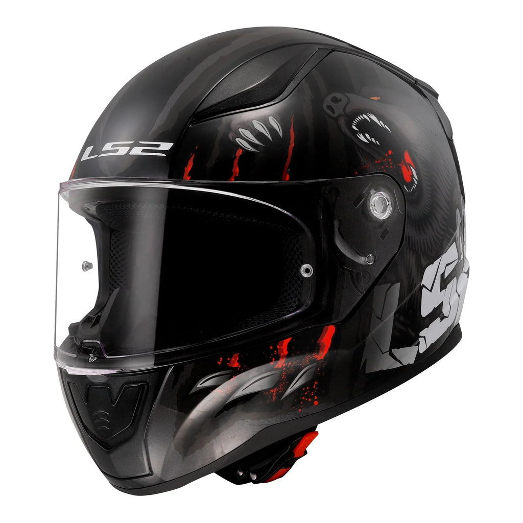 HELMET LS2 FF353 RAPID II CLAW BLACK