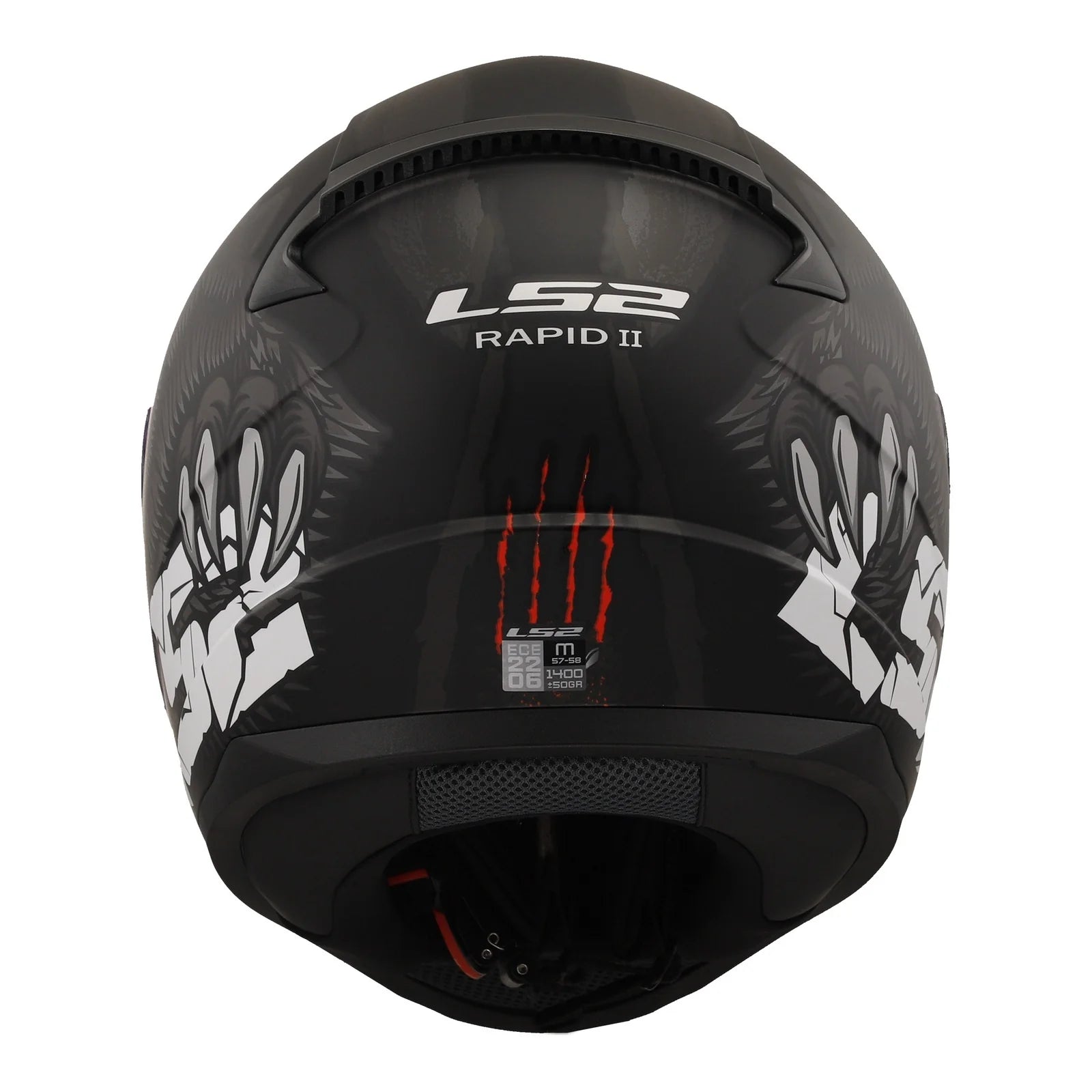 HELMET LS2 FF353 RAPID II CLAW BLACK