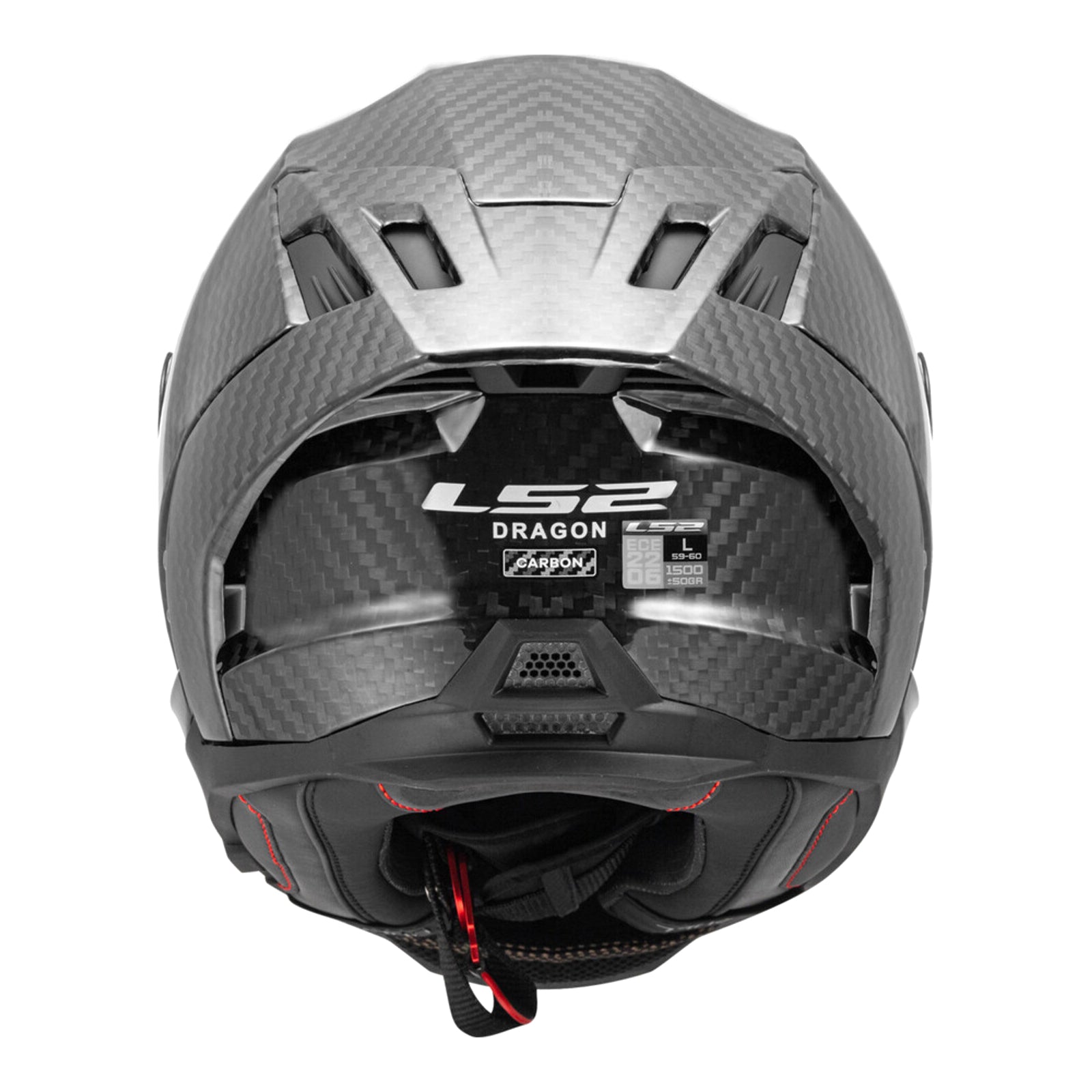 LS2 FF807 Dragon Helmet - Matte Carbon 06