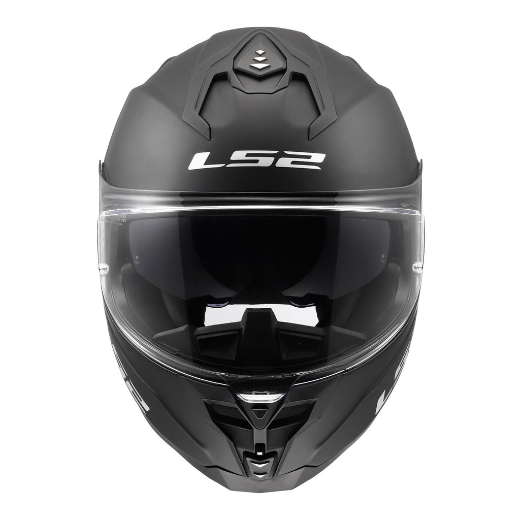 LS2 FF817 Challenger II Solid Helmet - Matte Black