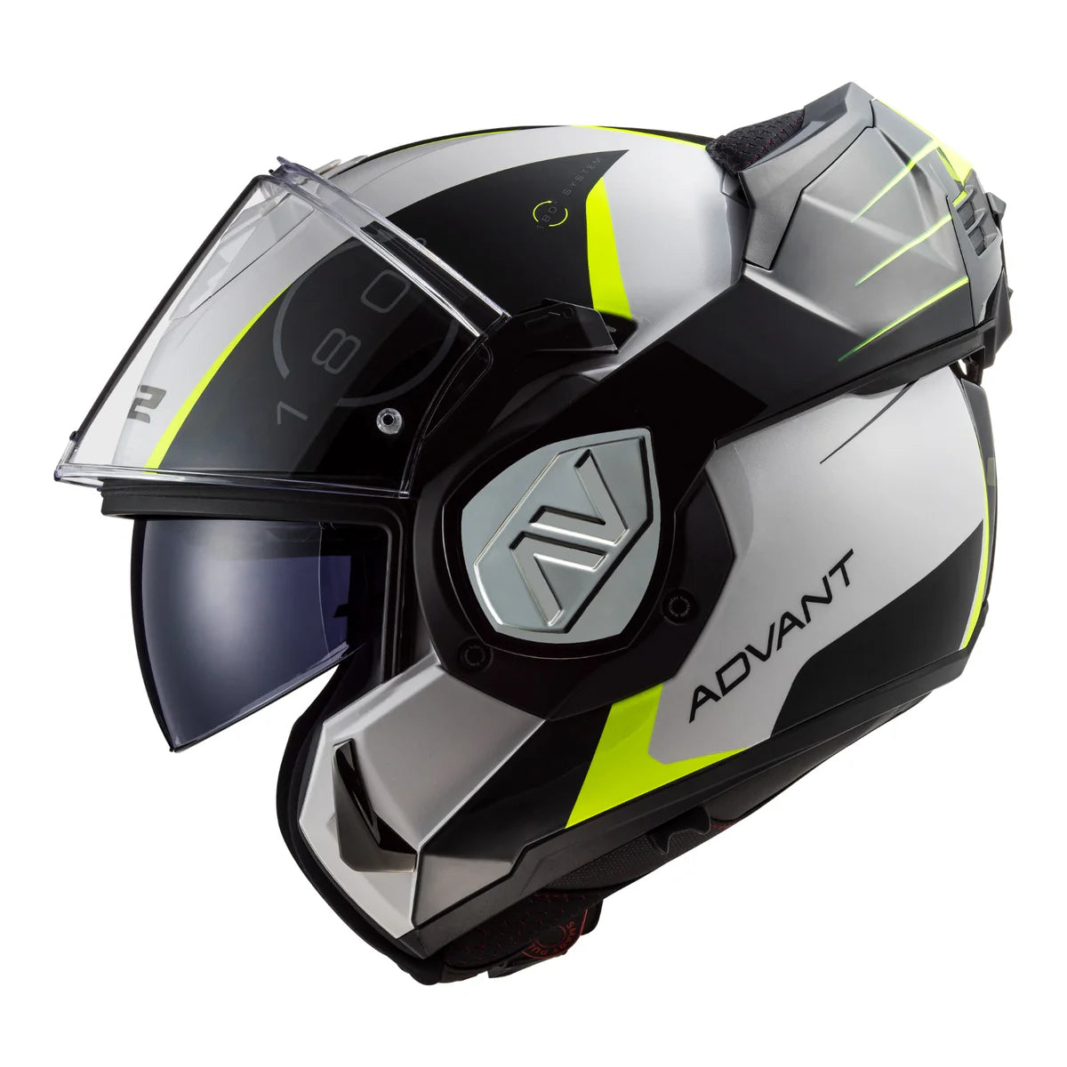HELMET LS2 FF906 ADVANT CODEX WHITE BLACK