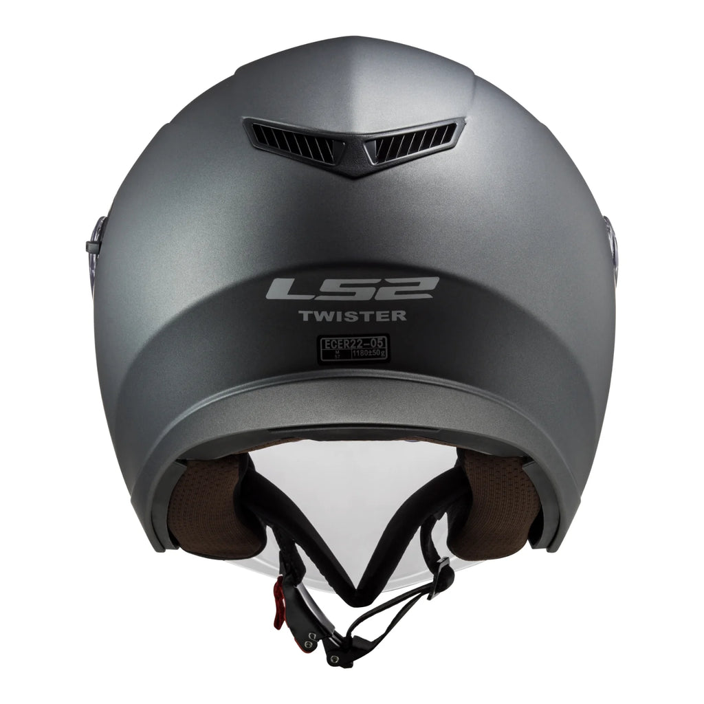 HELMET LS2 OF573 TWISTER II MATT TITANIUM