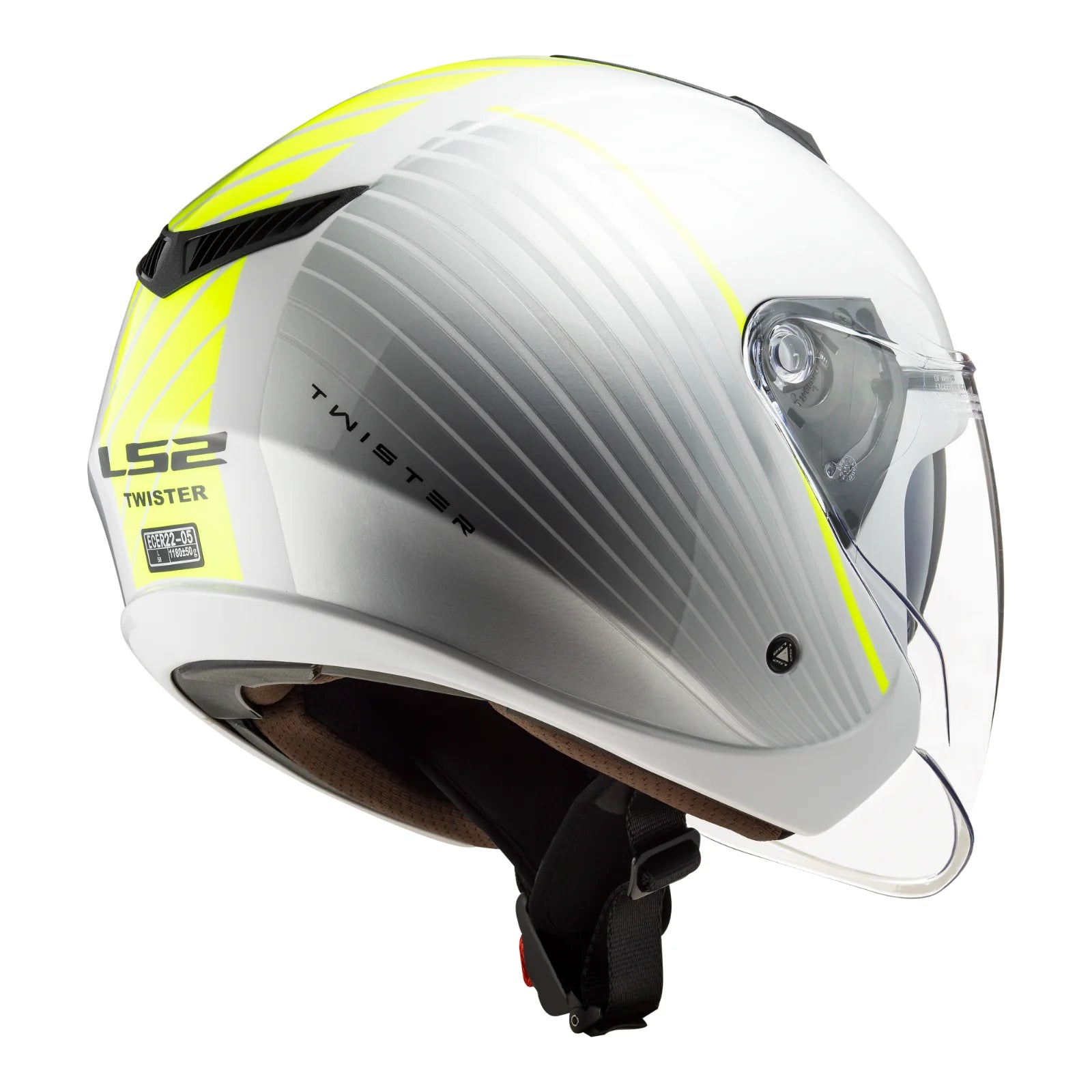 HELMET LS2 OF573 TWISTER II LUNA WHITE