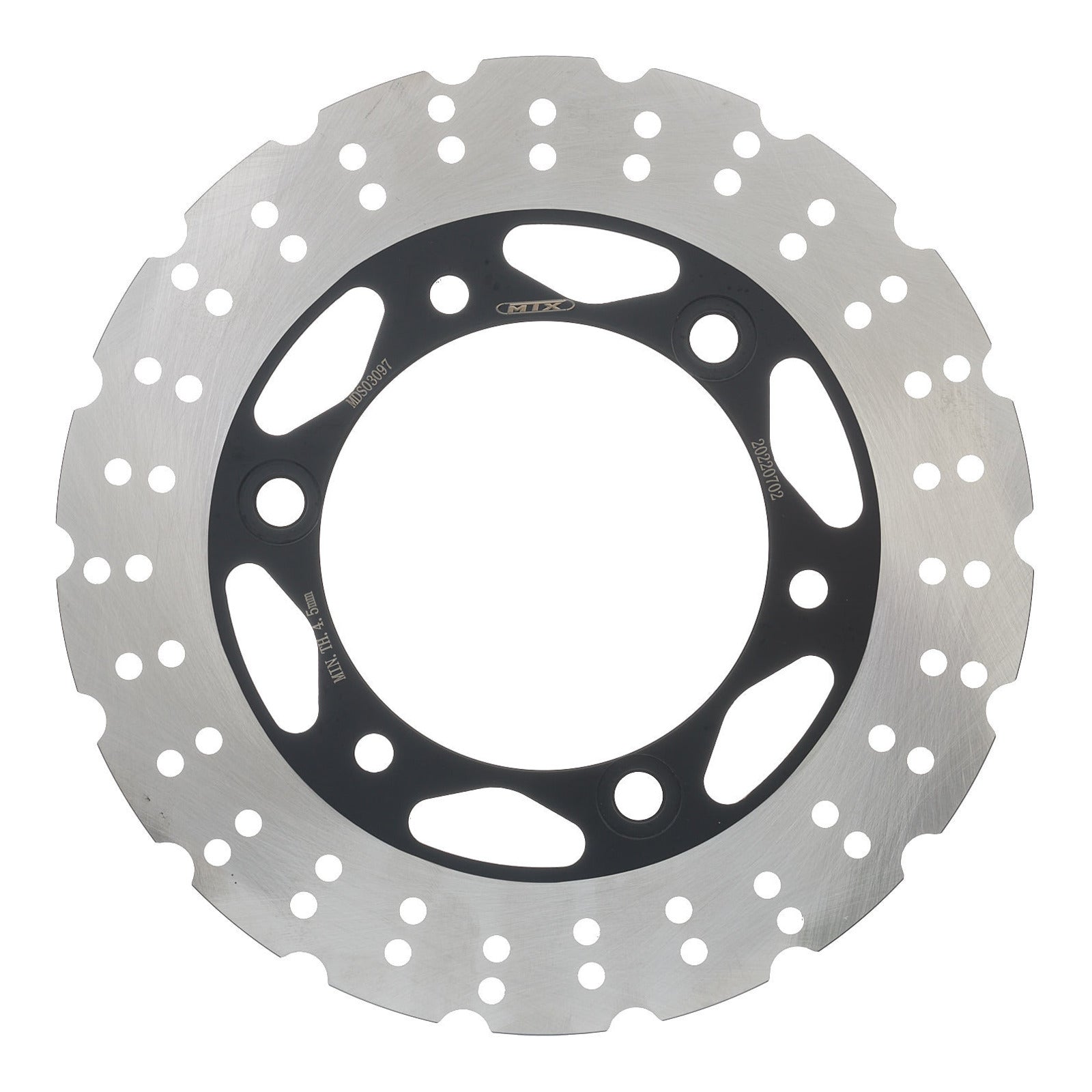 BRAKE DISC ROTOR REAR MTX FOR KAWASAKI NINJA 250 / 300 NO ABS