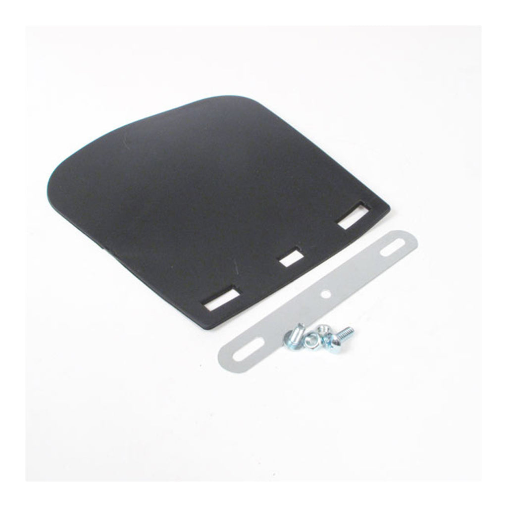 WHITES MUDFLAP BLK PVC LGE MOTORCYCLE