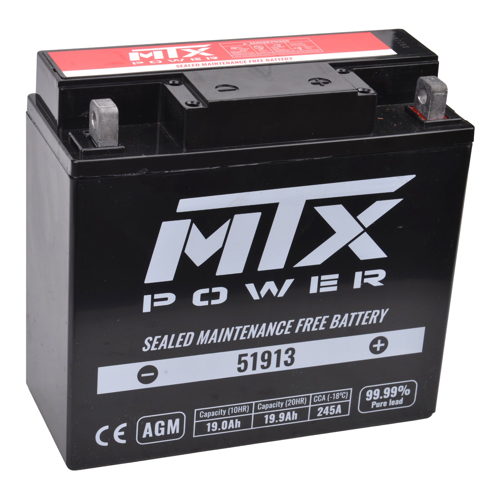 MTX Power Battery AGM - 51913L