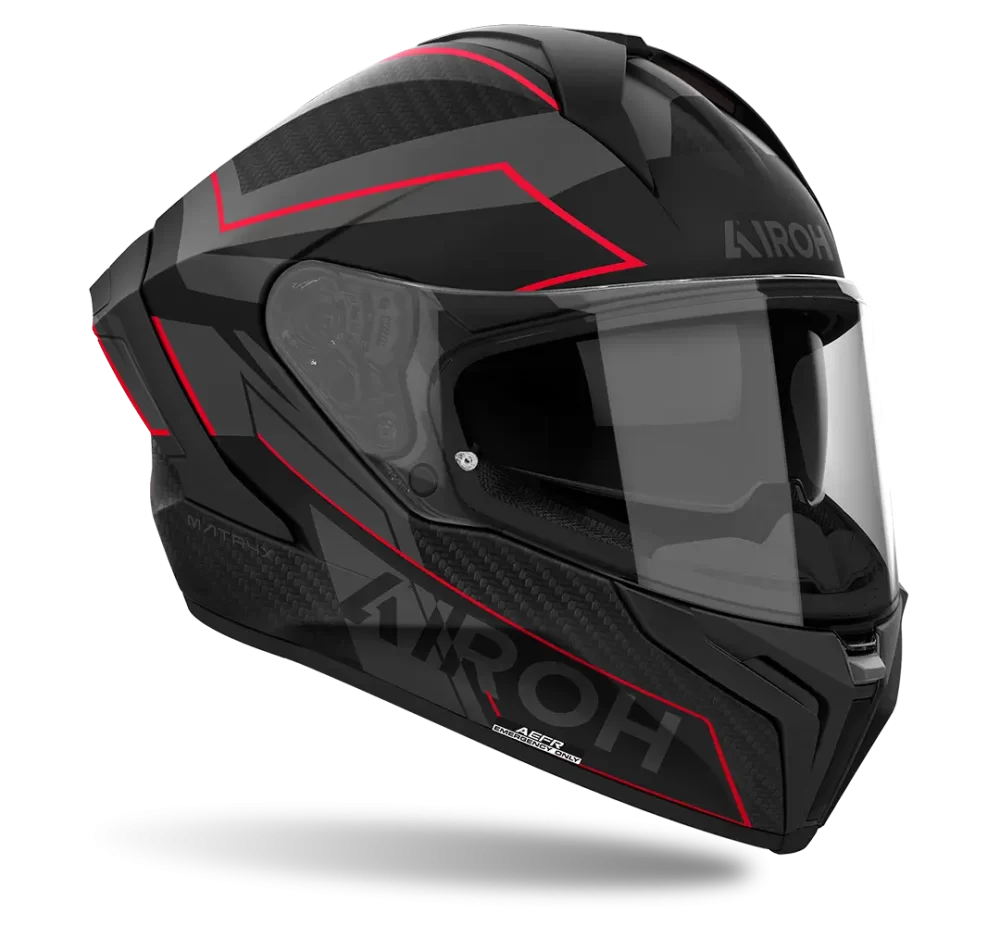 AIROH MATRYX SENTINEL RED MATT